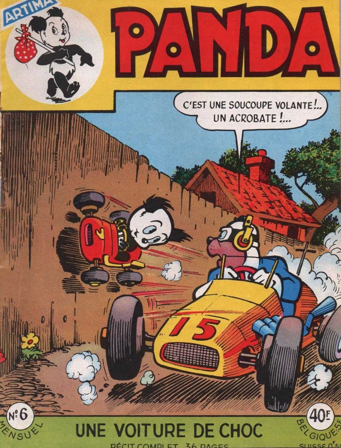 Scan de la Couverture Panda n 6